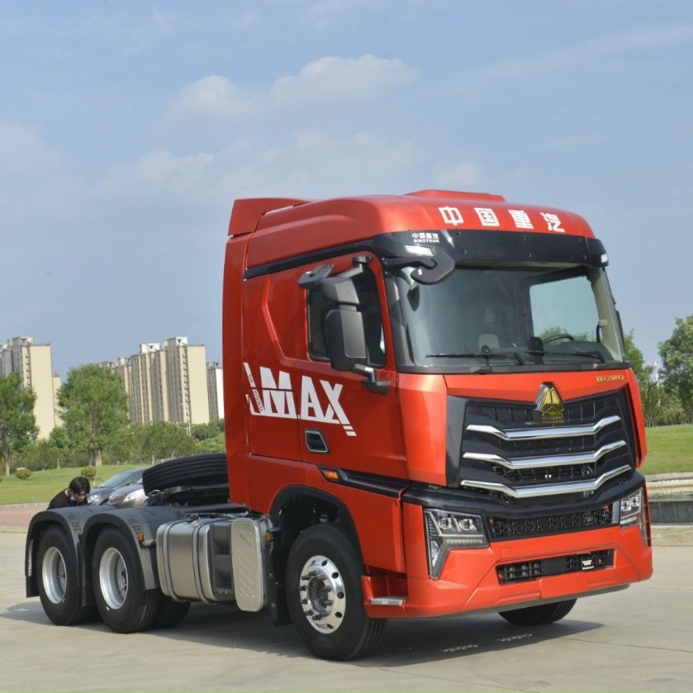 Xe đầu kéo Howo Max 460HP cầu Láp